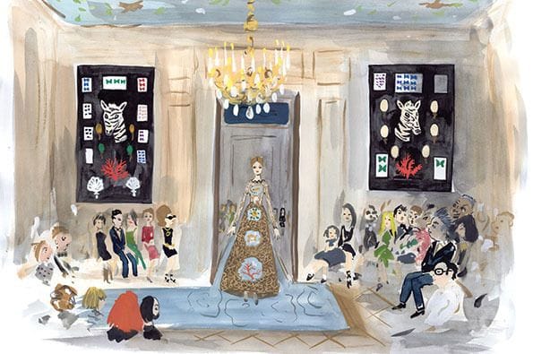Artwork Title: Valentino Show