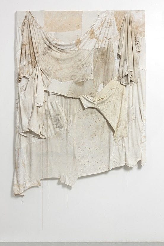 Artwork Title: Untitled (White Shirt and Chains Panel)
