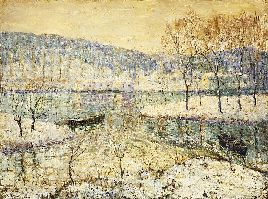 Artwork Title: Winter Stream