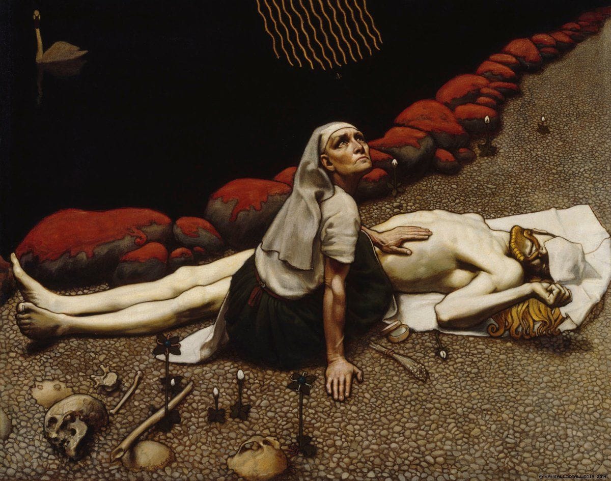 Artwork Title: Lemminkäinen's Mother