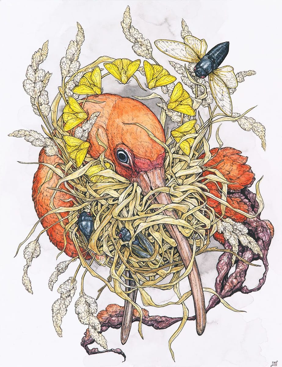 Artwork Title: Cicada Saint