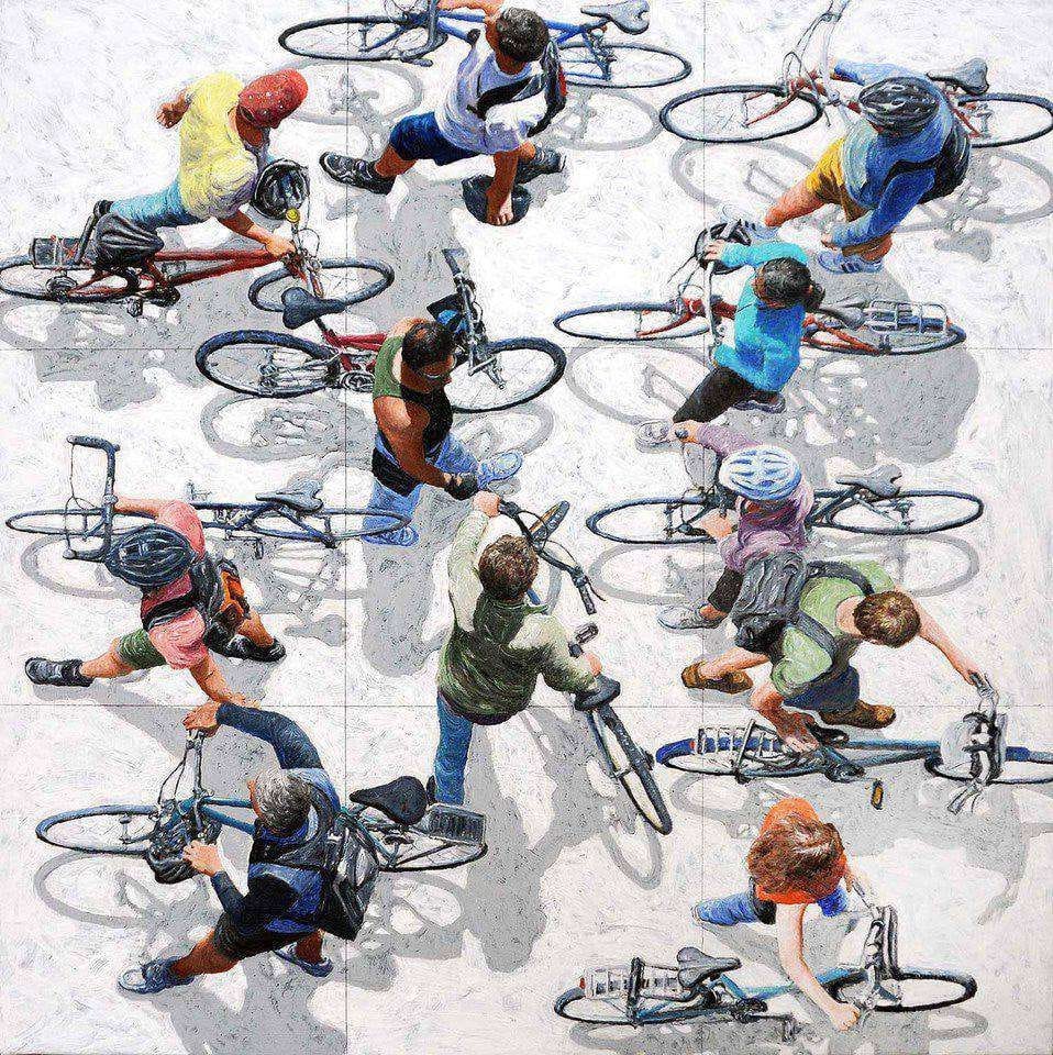 Artwork Title: Pedestrians