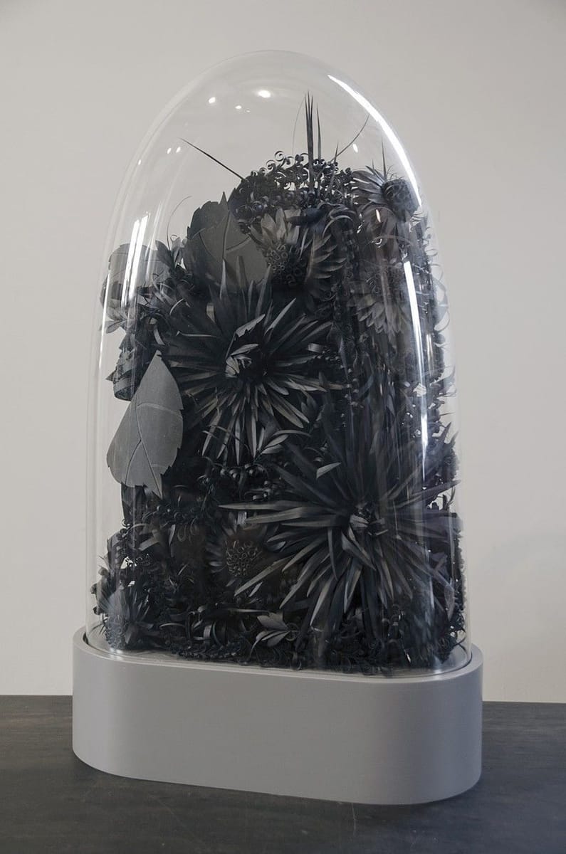 Artwork Title: Black Parlor Shade