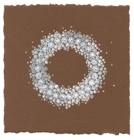 Artwork Title: Diamond Drawing 6