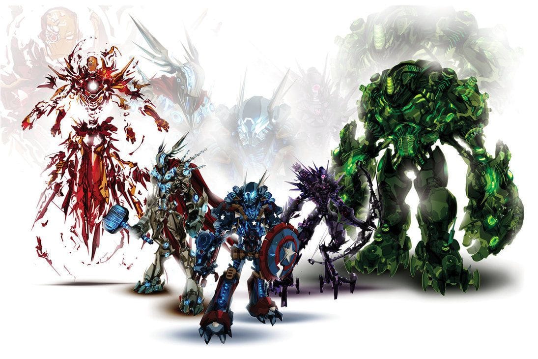 Artwork Title: The Auto Avengers