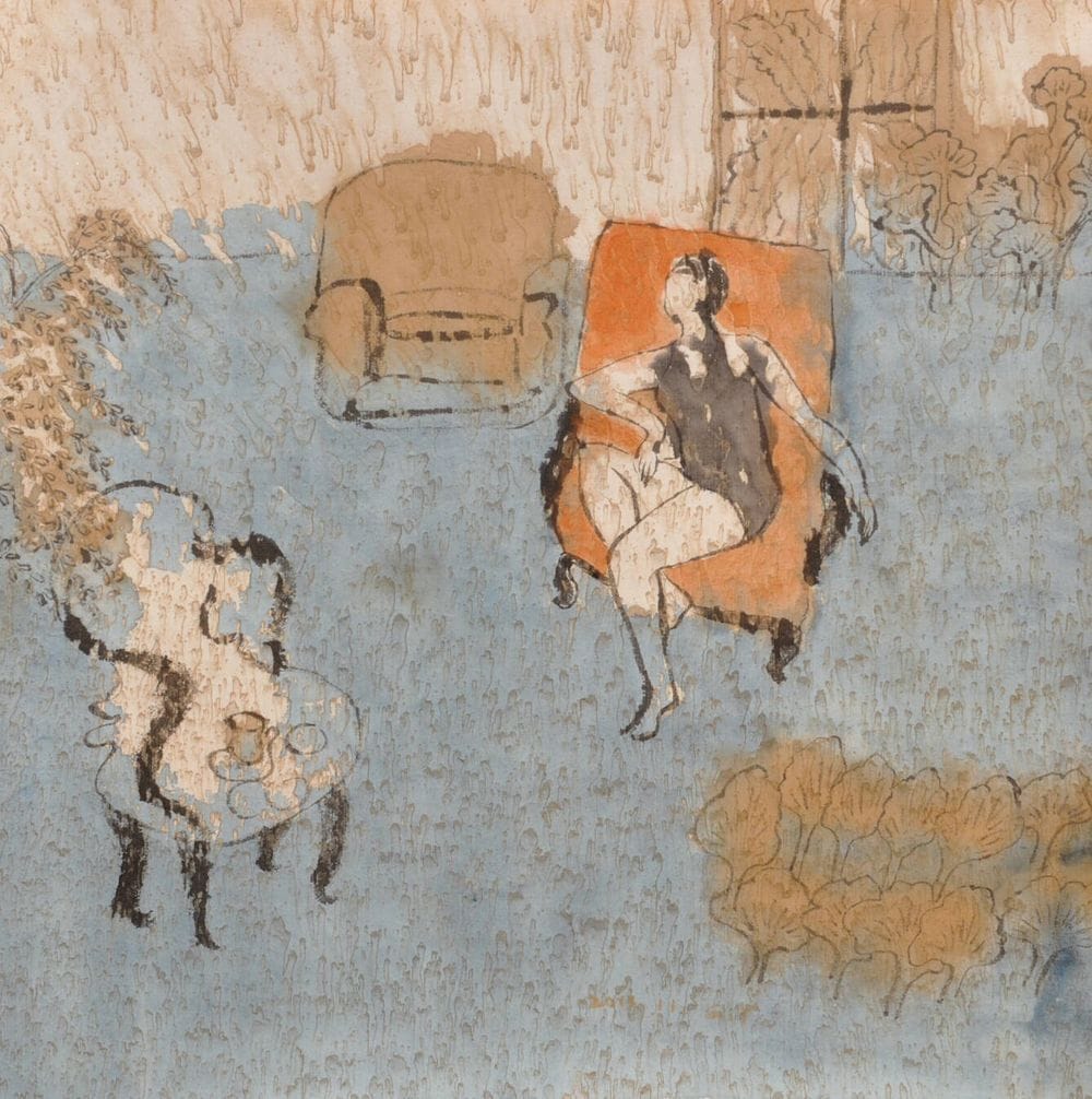Artwork Title: 午后茶会，Tea Time