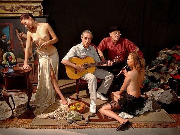 Artwork Title: Le concert champetre