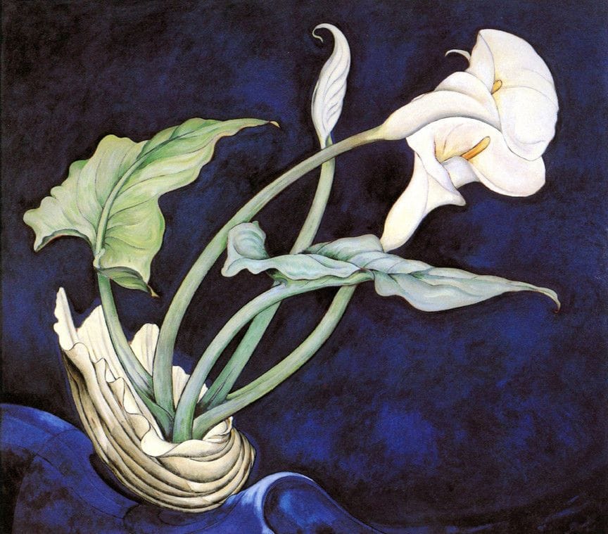 Artwork Title: Calla Lilies (Bert Savoy)