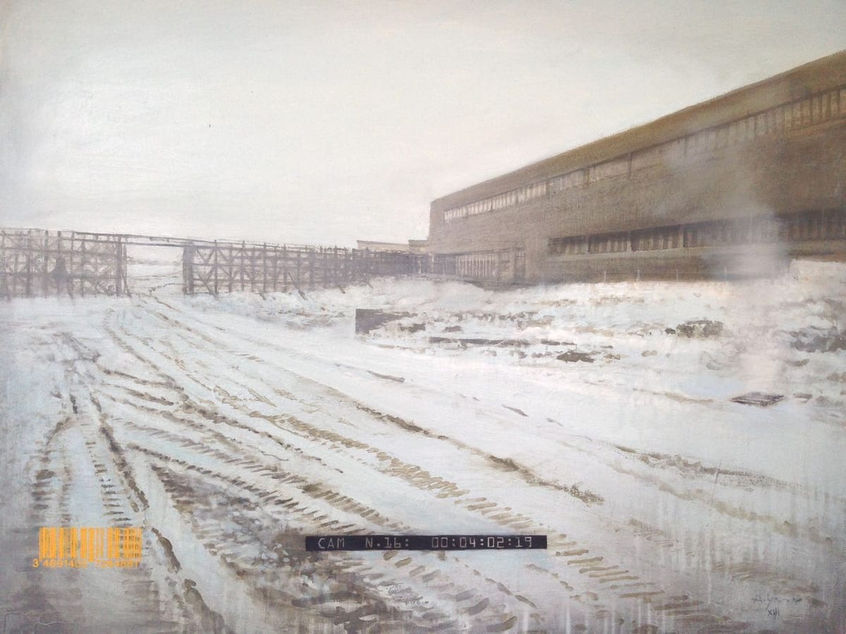 Artwork Title: Snowden Series:  Russian Camera Eye