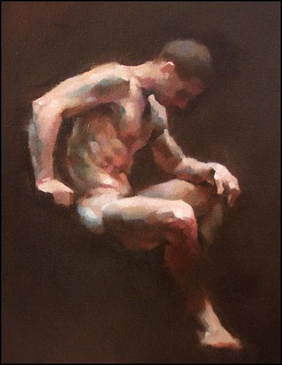 Artwork Title: Sitting Figure