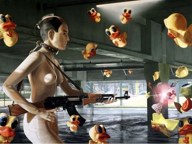 Artwork Title: Duck Hunting