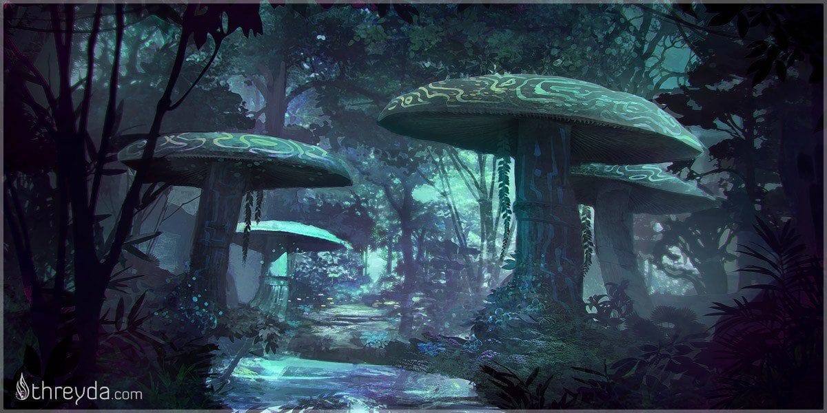Artwork Title: Mycelium Deepwooded