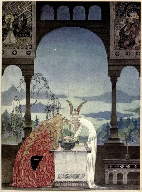 Artwork Title: The Queen Did Not Know Him