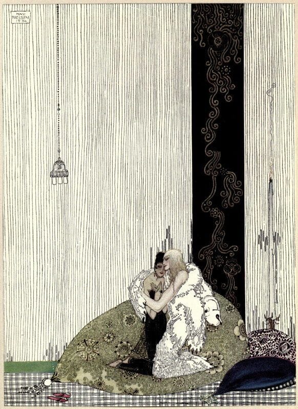 Artwork Title: The Lad in the Bear's Skin, and the King of Arabia’s daughter