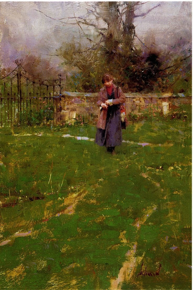 Artwork Title: Churchyard