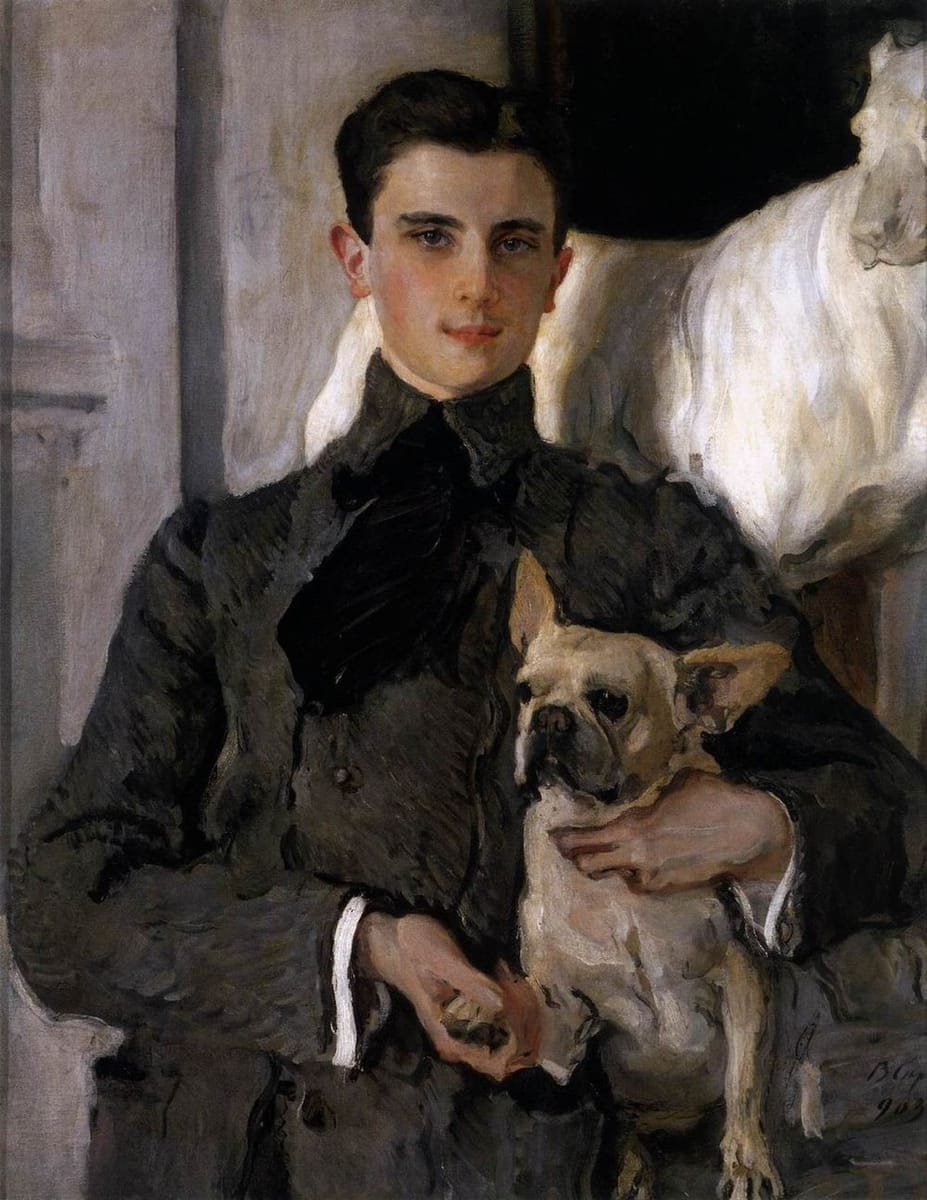 Artwork Title: Portrait of Count Feliks Feliksovich Sumarokov-Yelstov