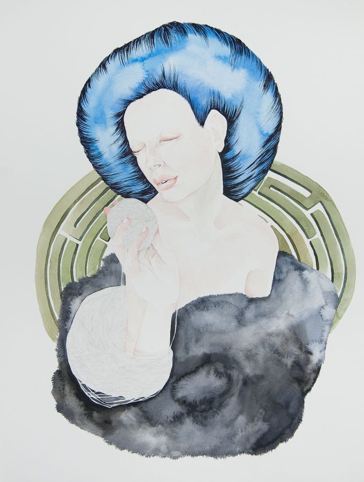 Artwork Title: Here ends the Legend of Lucretia of Rome, Martyr