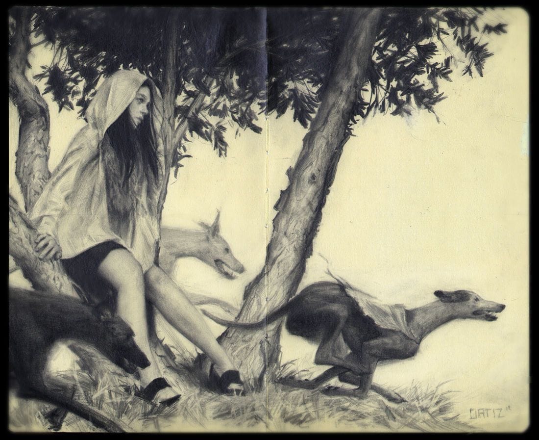 Artwork Title: Serf And Hound