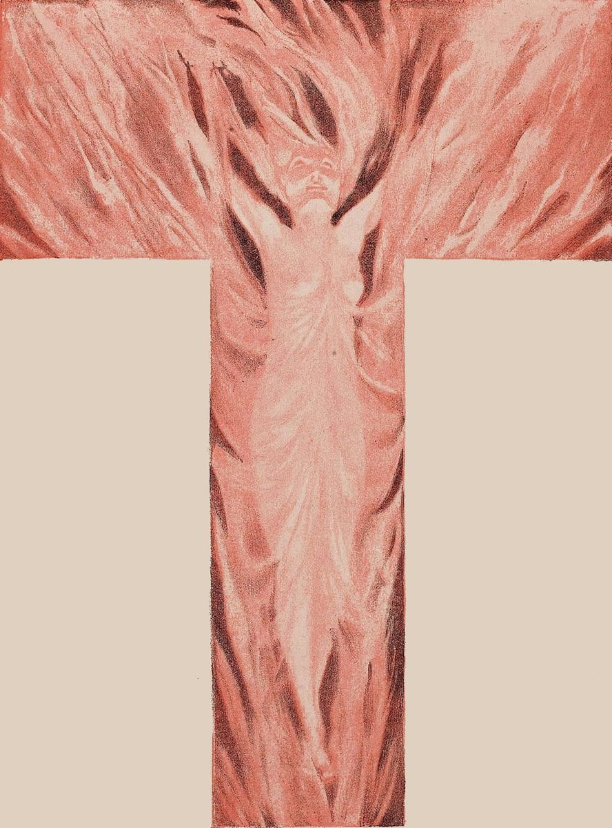 Artwork Title: Ich bin die Flamme