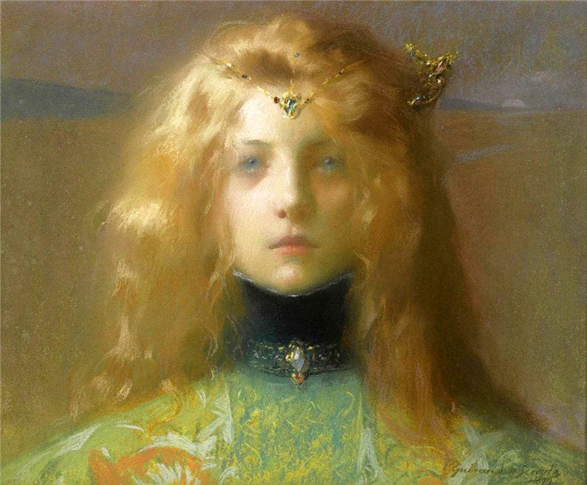 Artwork Title: Jeune fille de face