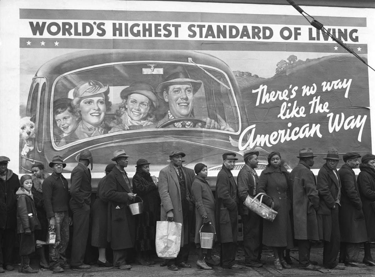 Artwork Title: World's Highest Standard of Living