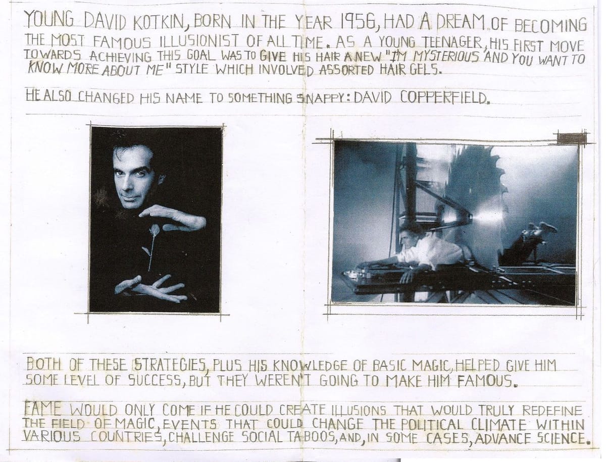 Artwork Title: The Truth About David Cooperfield
