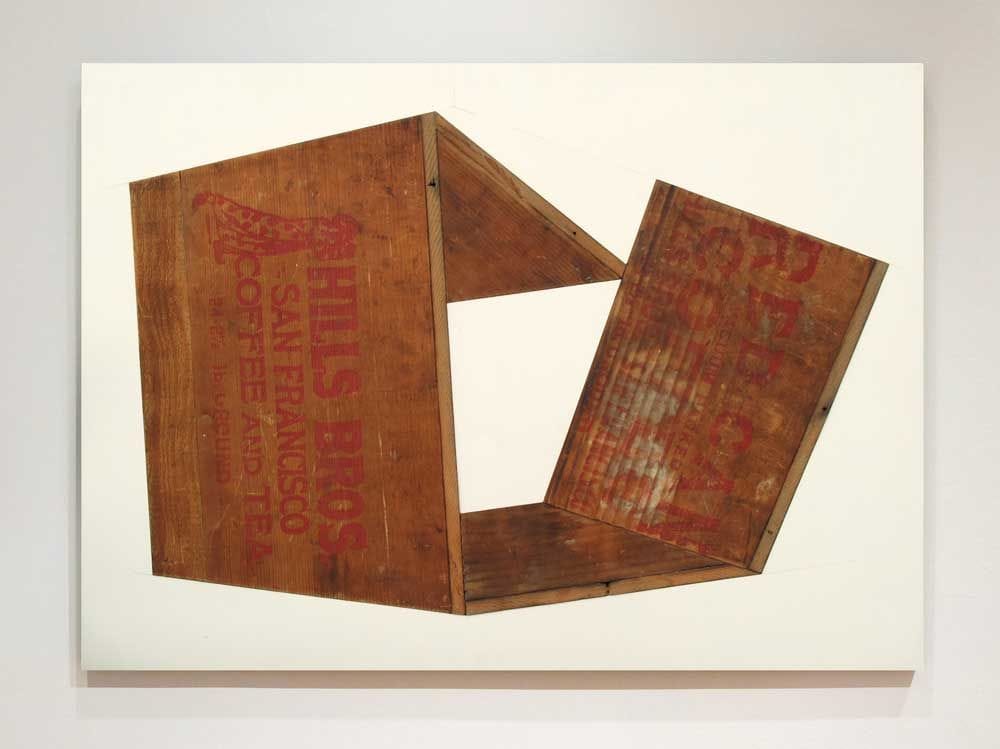 Artwork Title: Assemblage with found box