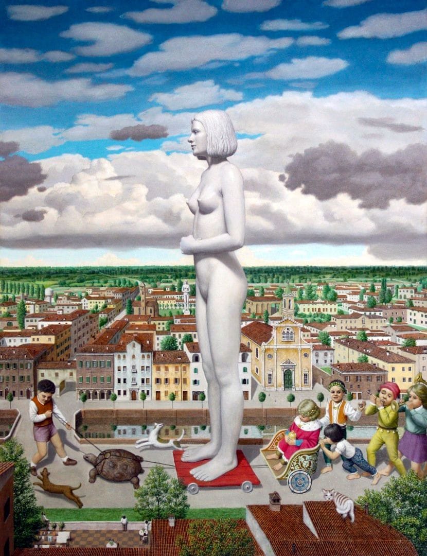 Artwork Title: La ragazza di Troia
