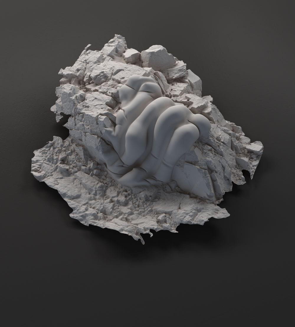 Artwork Title: Solid Freeform