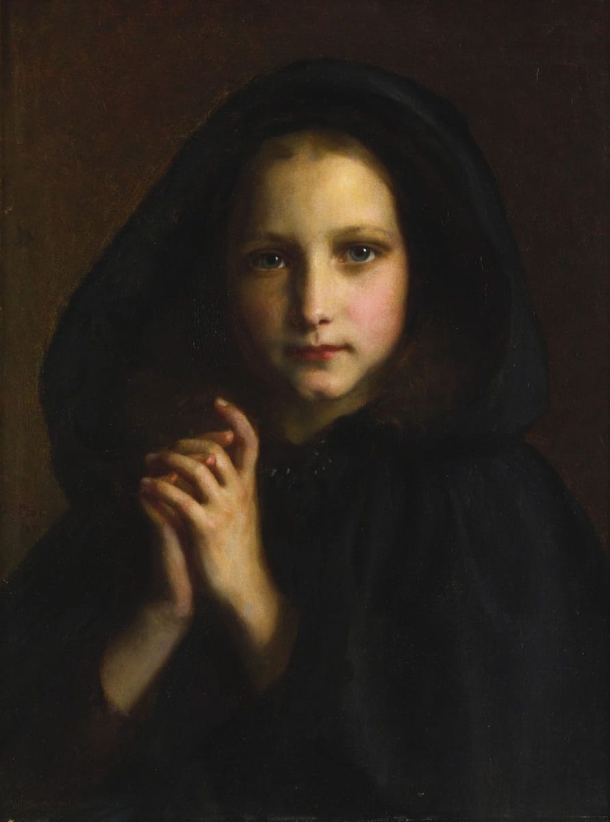 Artwork Title: Femme dans un manteau