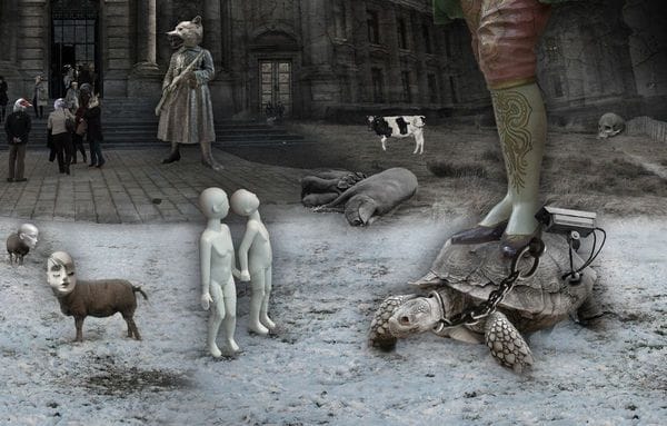 Artwork Title: Animal Farm (Detail8)