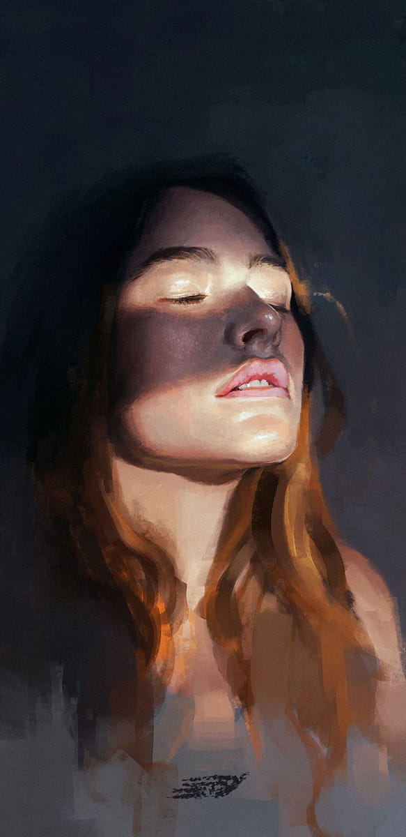Artwork Title: Portrait study #3