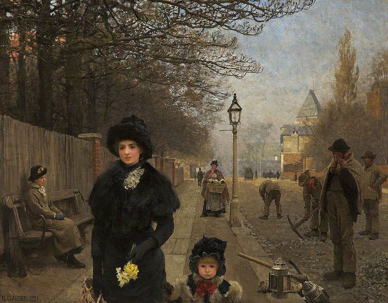 Artwork Title: Spring Morning: Haverstock Hill