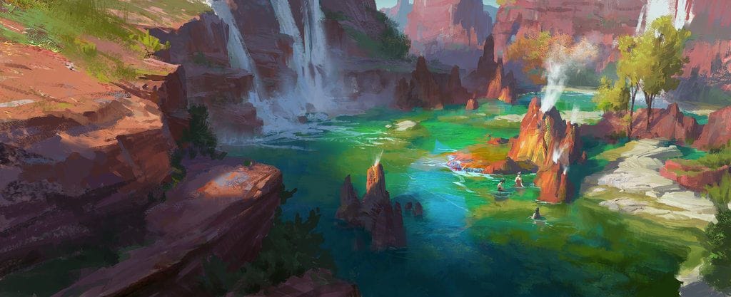 Artwork Title: Rainbow Sea