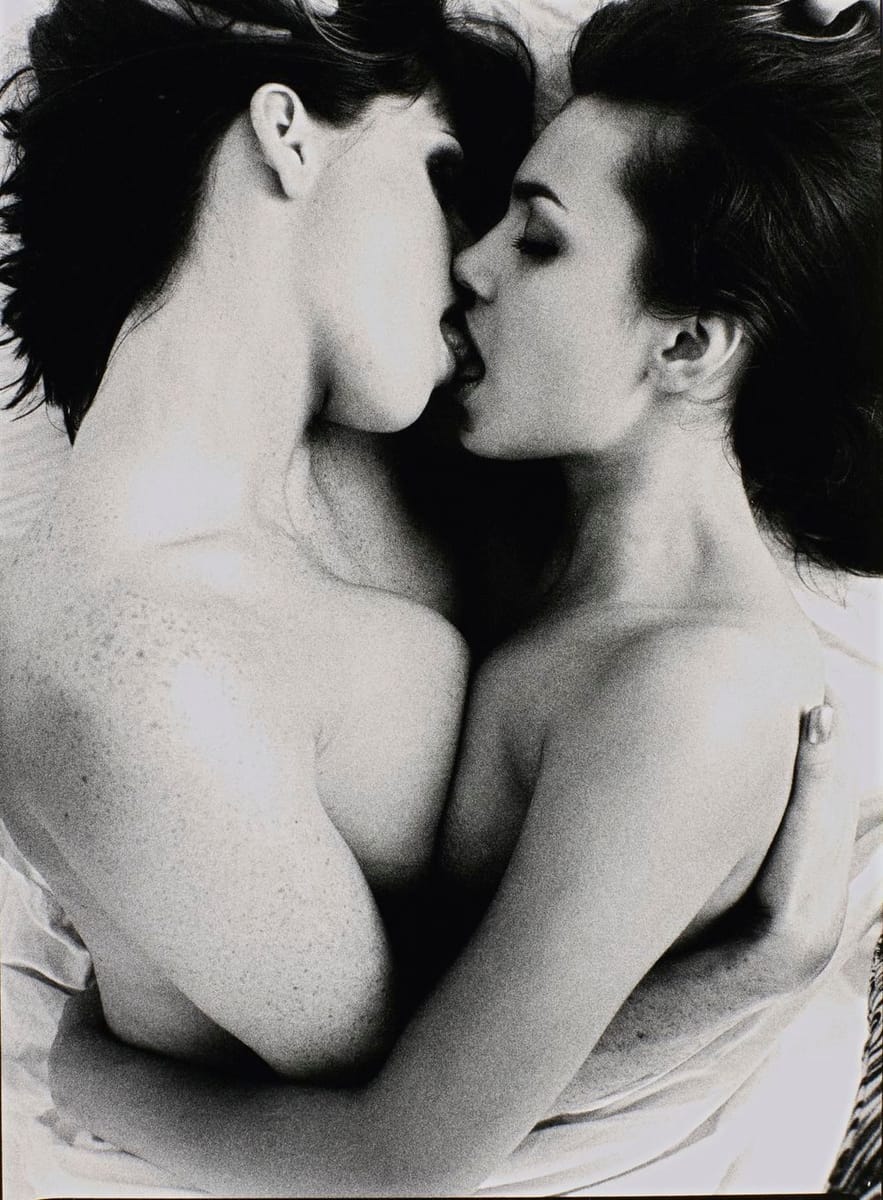 Artwork Title: Vanessa And Vicky Kissing