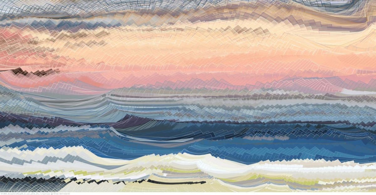 Artwork Title: TœrnToGotland (noiseWave Series)