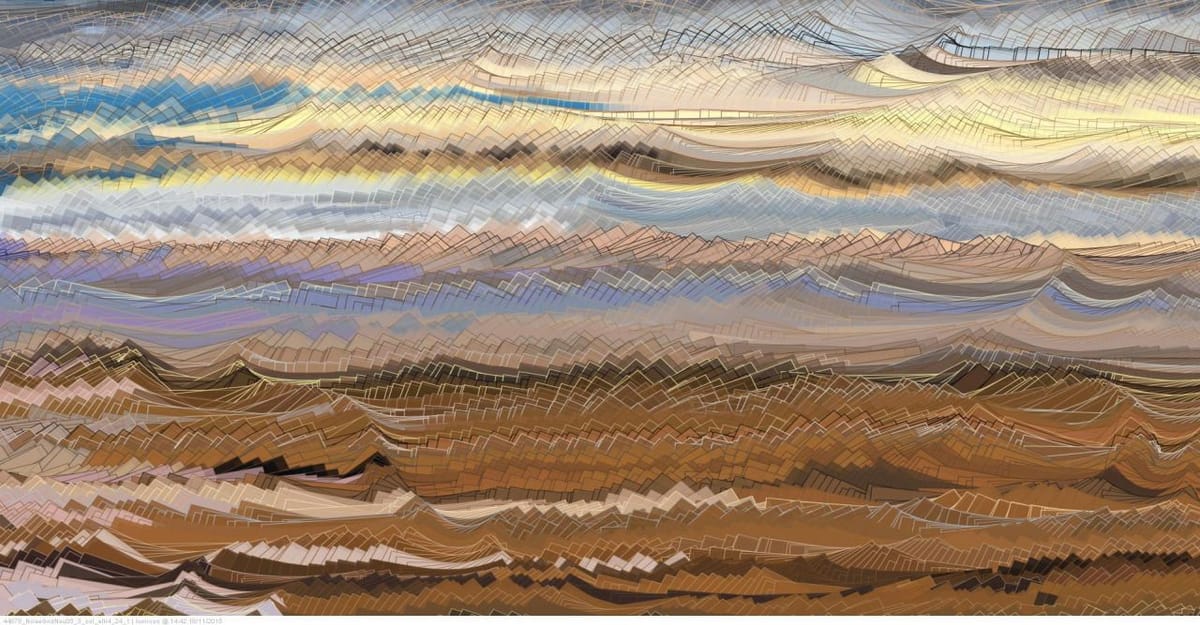 Artwork Title: TœrnToGotland (noiseWave Series)