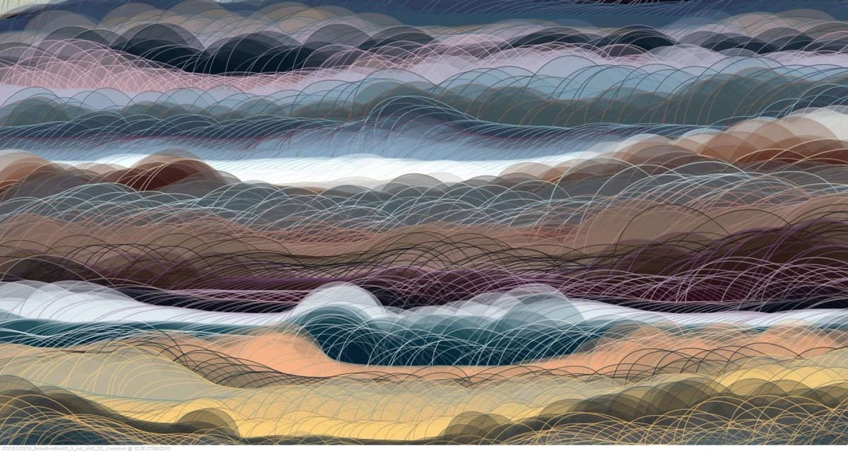 Artwork Title: Noise Scape 4 Series
