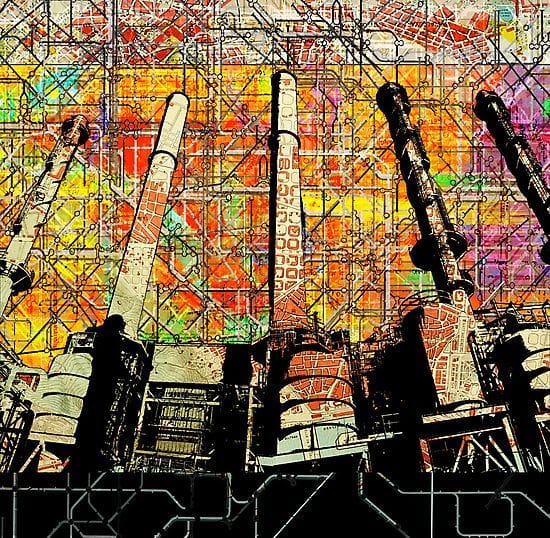 Artwork Title: Pipes of the Industry