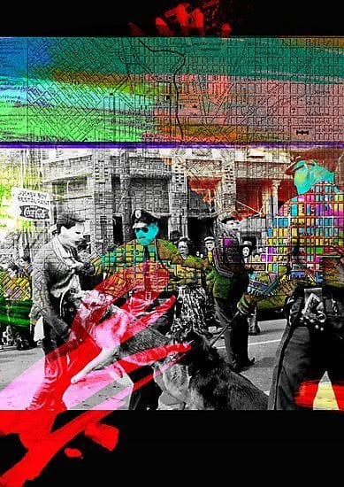 Artwork Title: Police Brutality (Large)