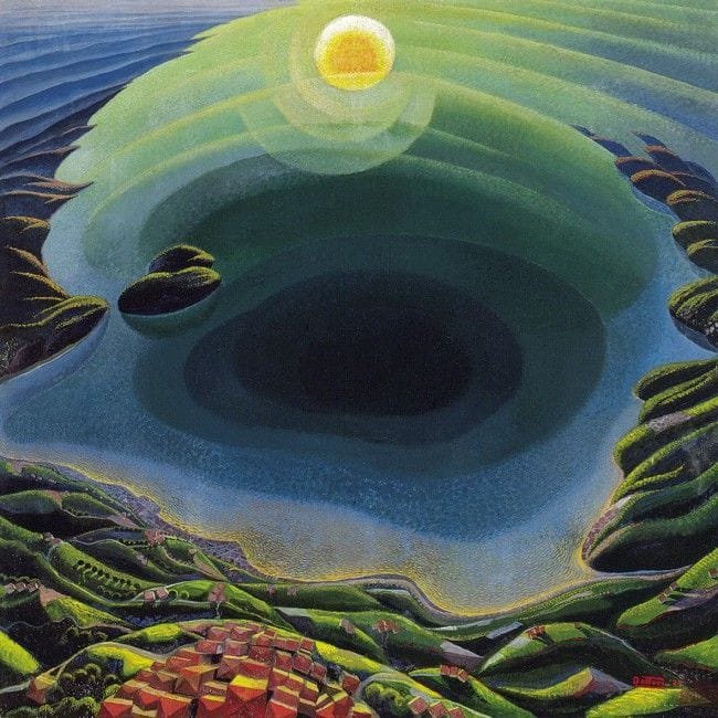 Artwork Title: Aurora sul golfo (Sunrise on the Gulf)