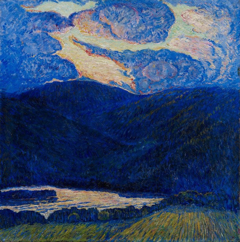 Artwork Title: An Evening Mountainscape
