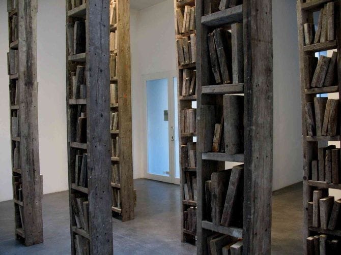 Artwork Title: Pinocchio's Library