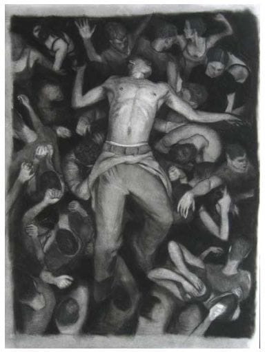 Artwork Title: Mosh Pit (study)