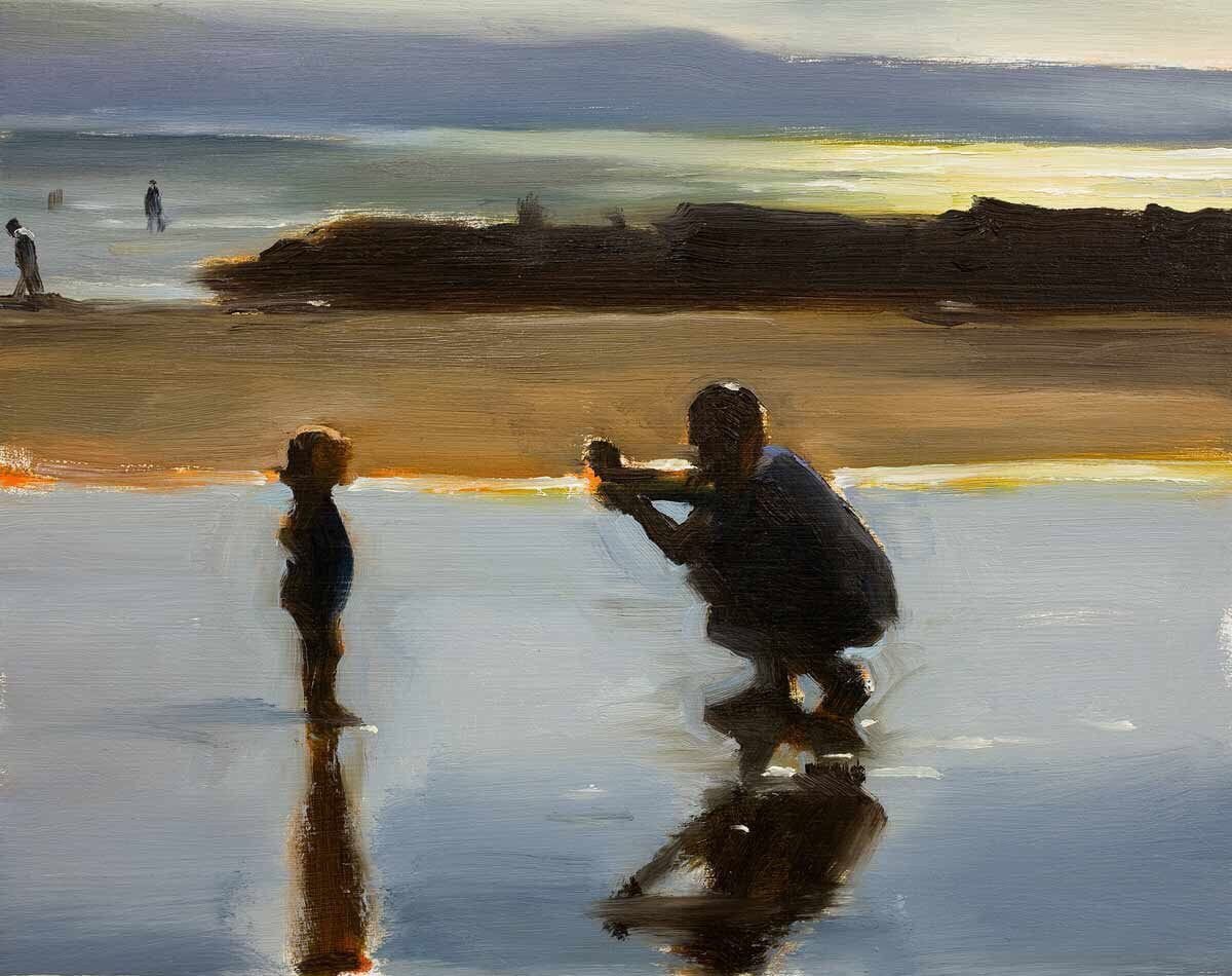 Artwork Title: Father And Daughter