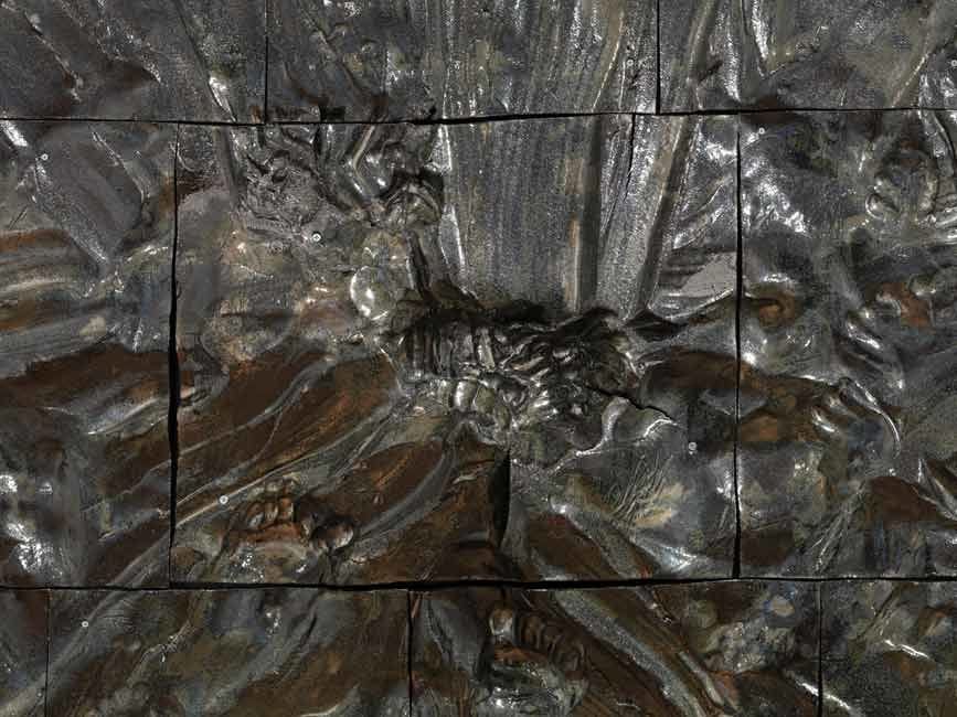 Artwork Title: Halted Soread, 132lbs (Crater)