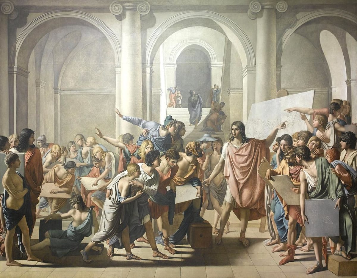 Artwork Title: L'Ecole d'Apelle