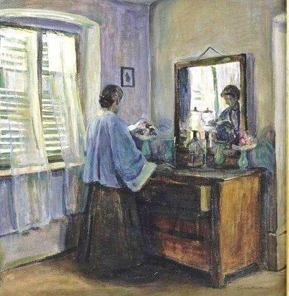 Artwork Title: Les Volets Clos