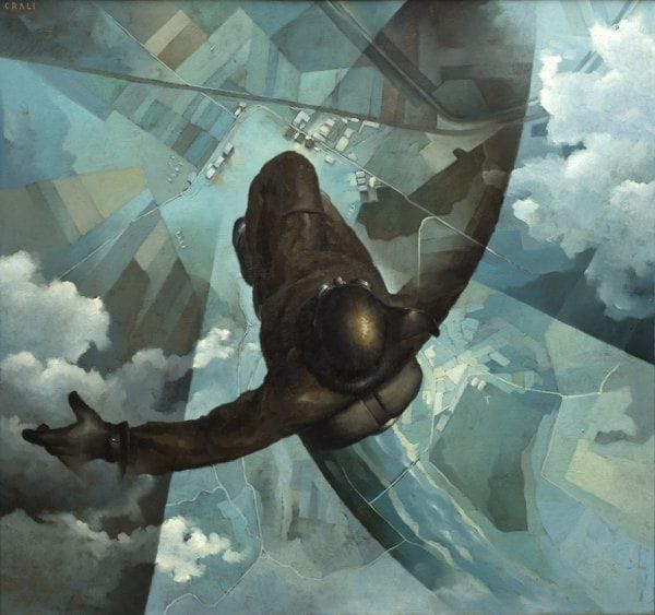 Artwork Title: Before the parachute opens