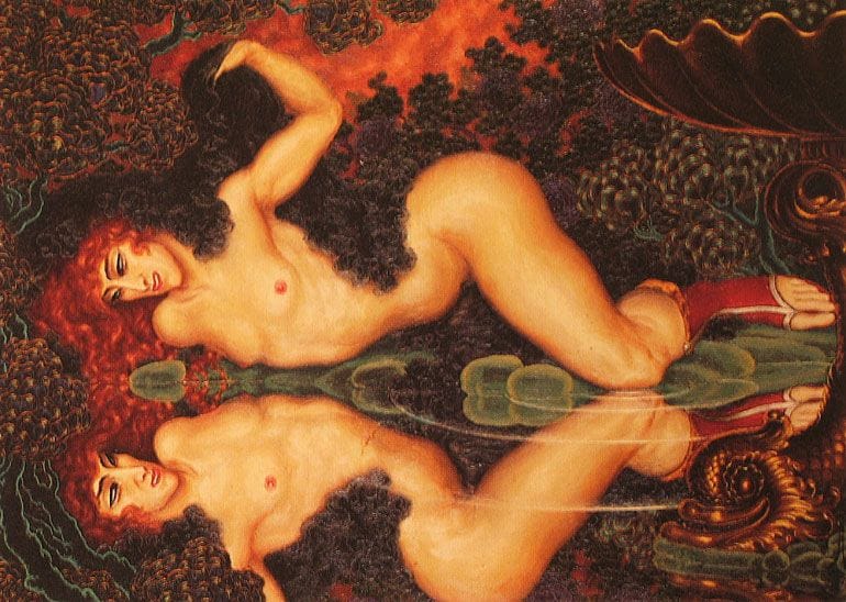 Artwork Title: Self Portrait - Narcissus